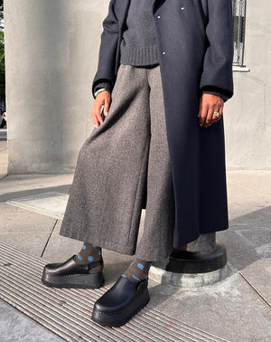 Tegan Clog in Moto Black