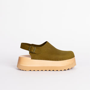 Tegan Clog in Kelp