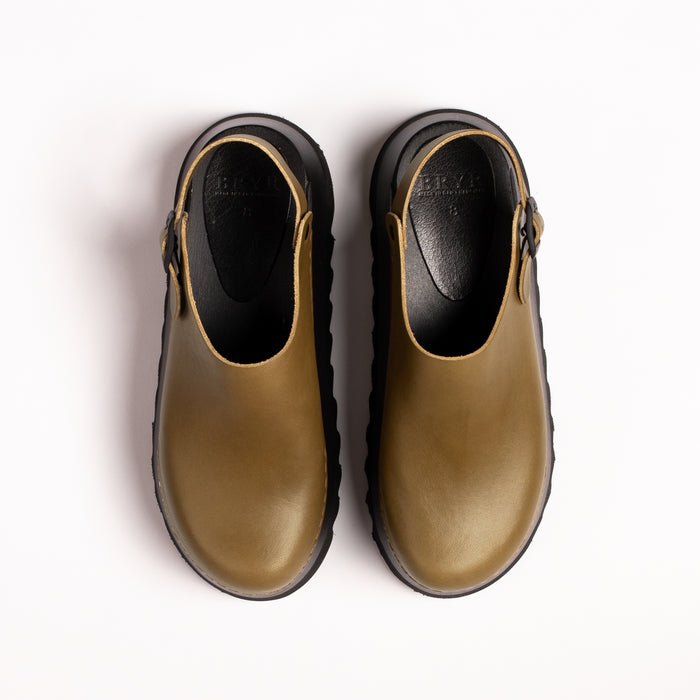 Tegan Clog in Moss- Coming 9/24