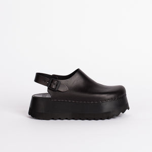 Tegan Clog in Moto Black