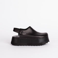 Tegan in Motoblack Leather - Size 7 (T2)