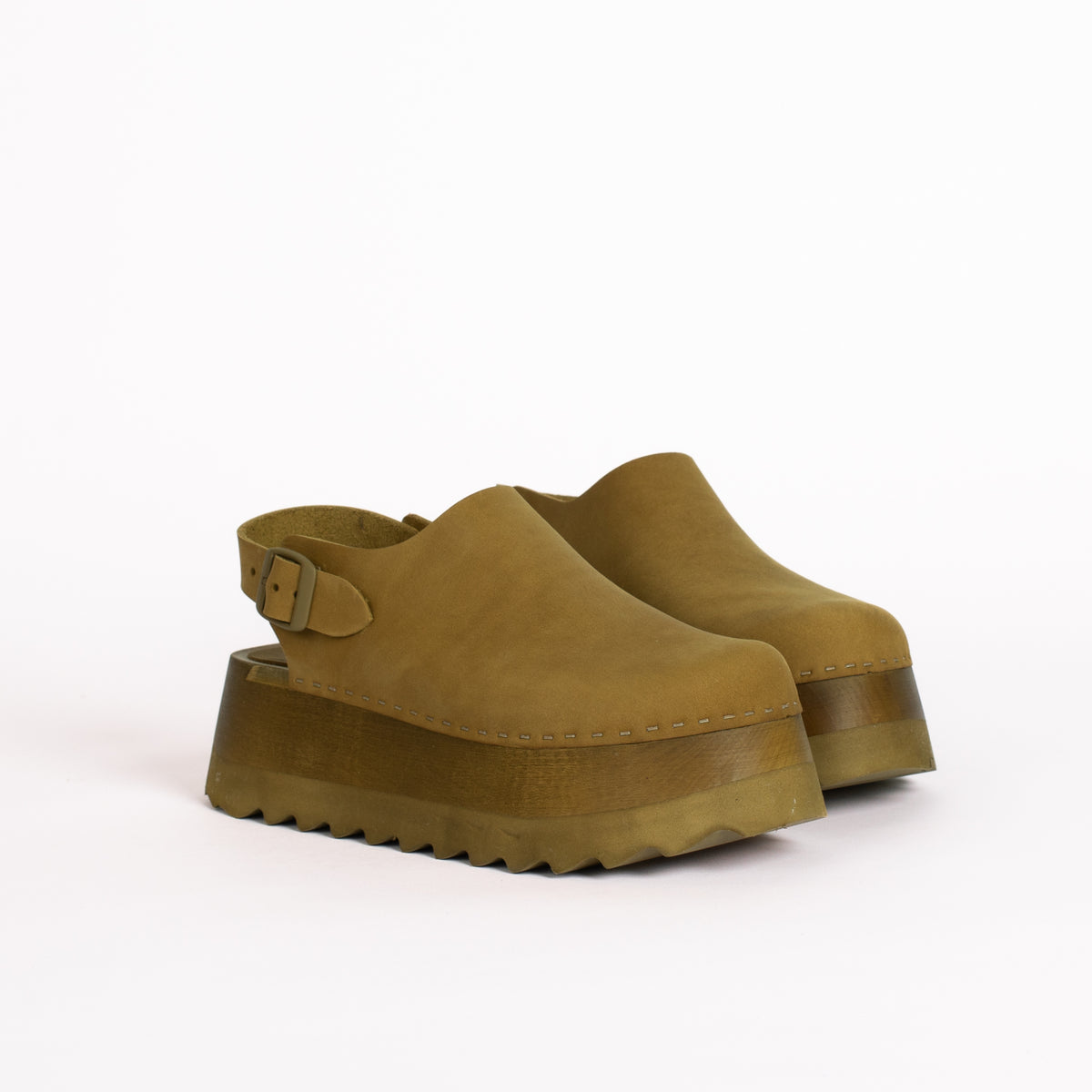 Tegan in Seaweed Nubuck - Size 8 (T1)