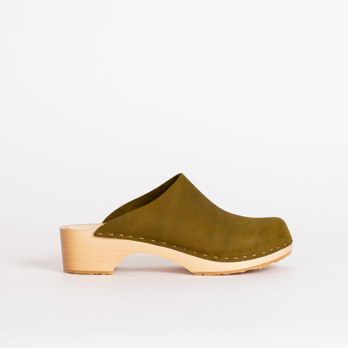 Worker Clog in Kelp -Final Sale