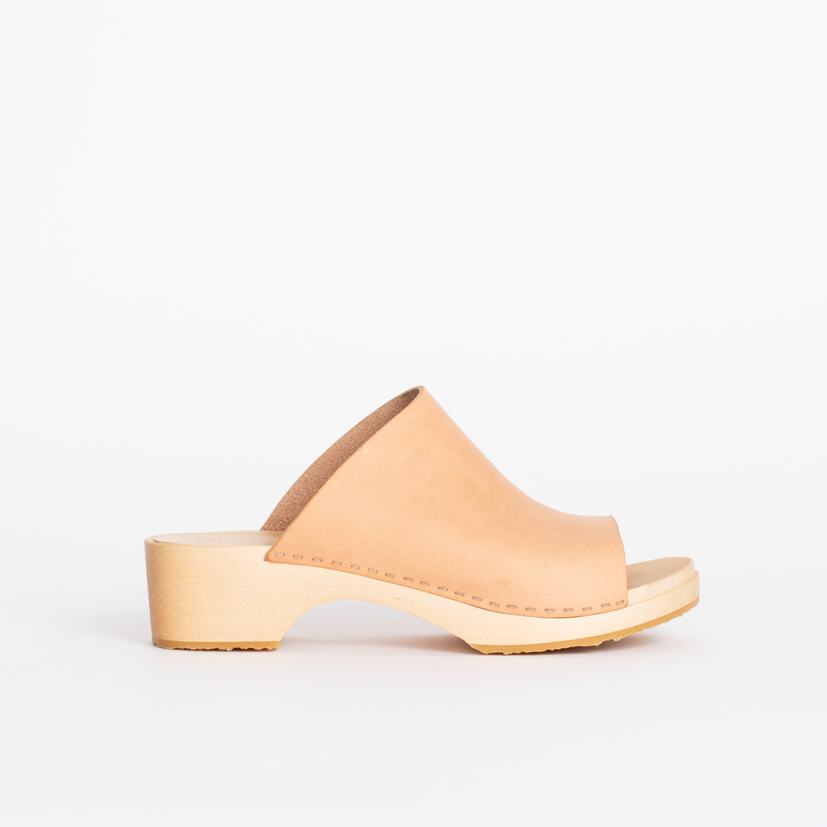 Worker Slide in Natural Leather - Size 4 (T2)