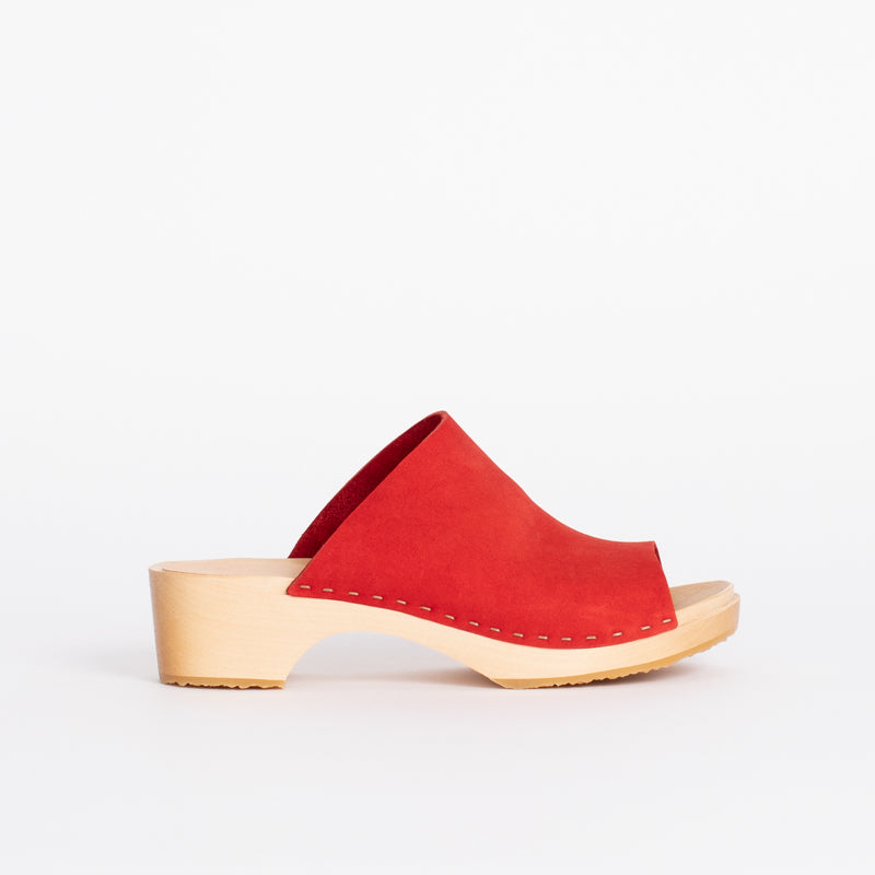 Worker Slide in Poppy Nubuck - Size 8 (T2)