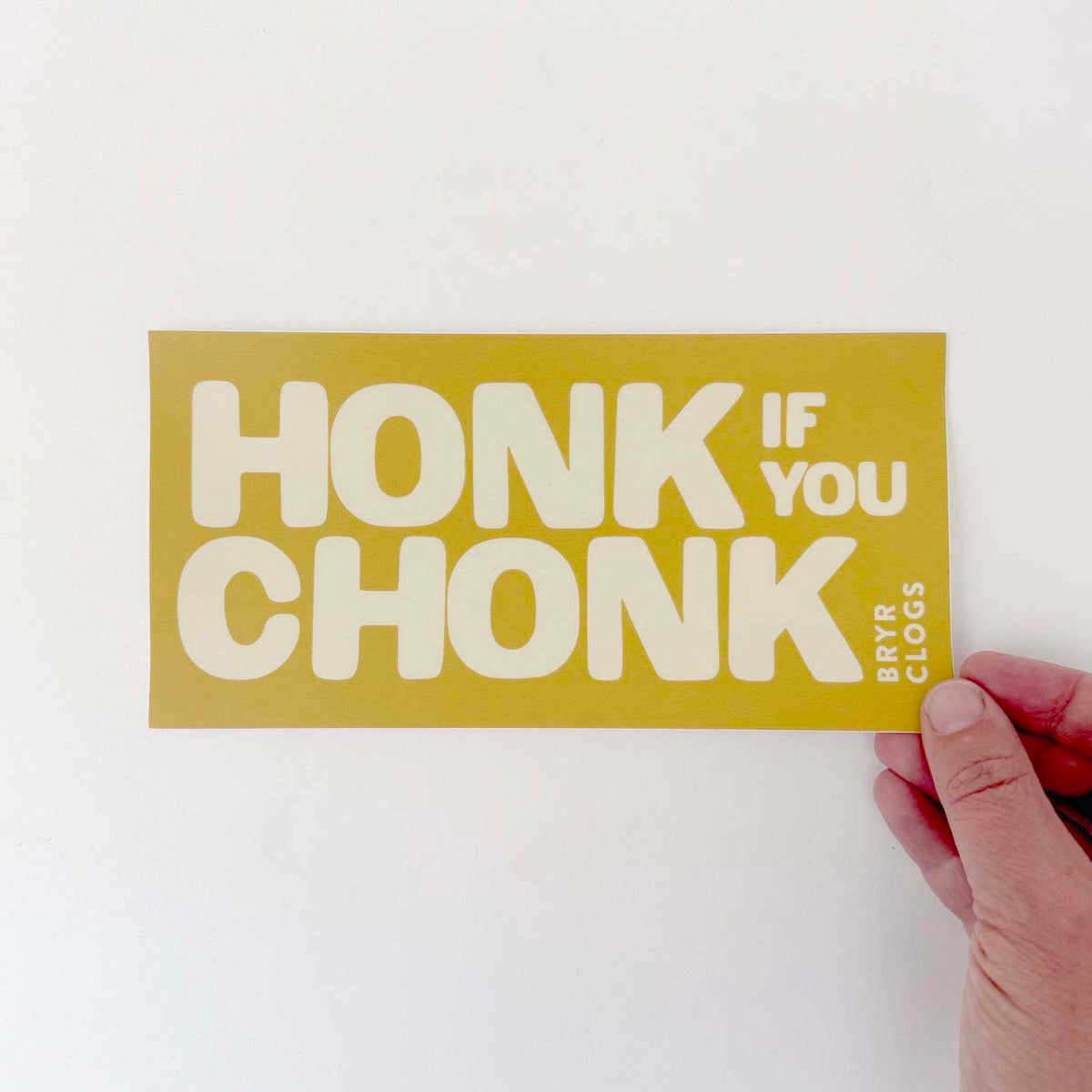 BRYR Bumper sticker