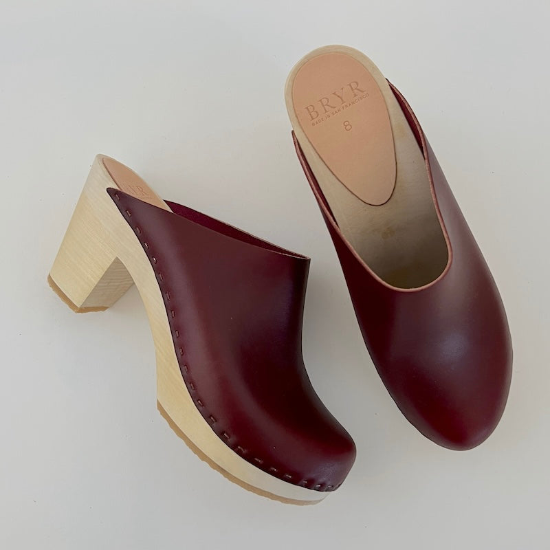 Clementine in Burgundy - Size 8 (T2)