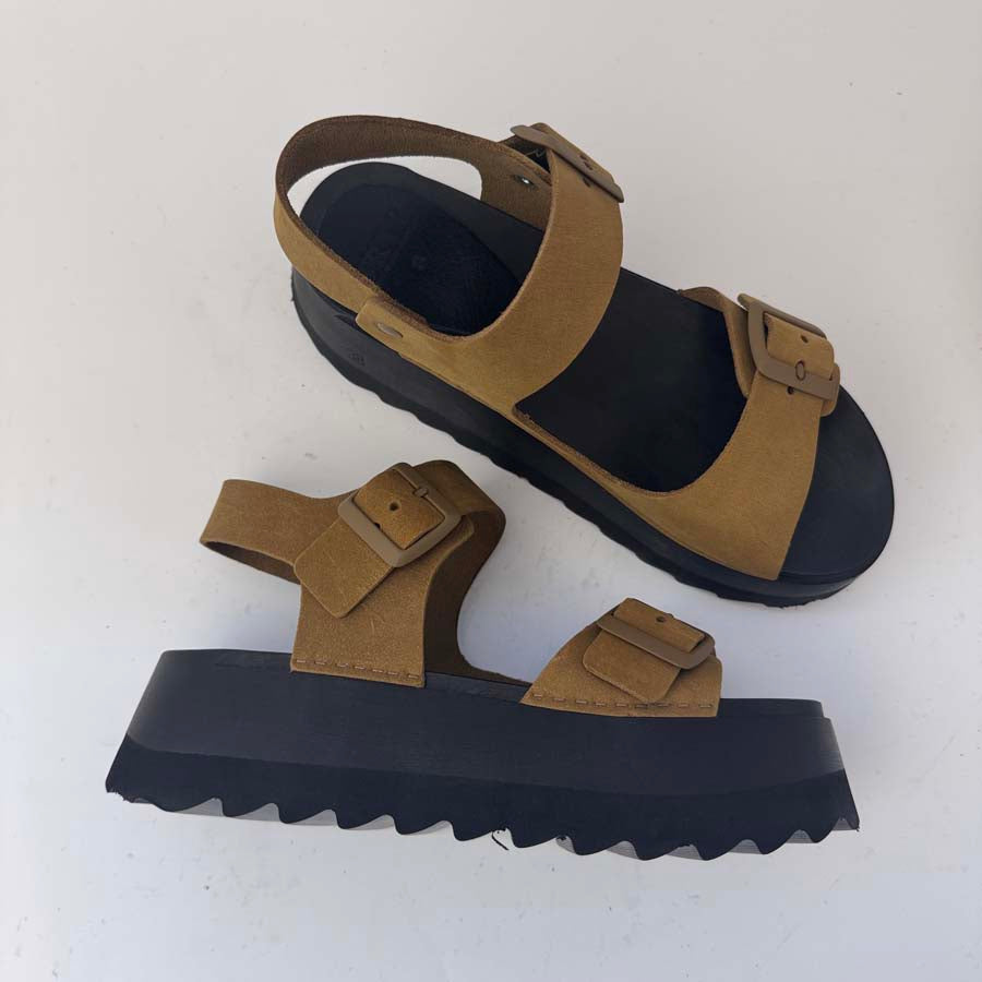 Gigi in Nori Nubuck - Size 8 (T1)