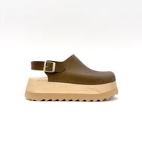 Tegan Clog in Olive - Coming Aug 7th