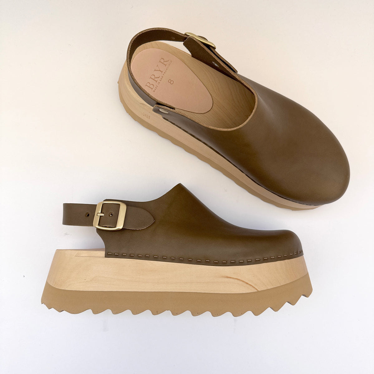Tegan Clog in Olive - Coming Aug 7th