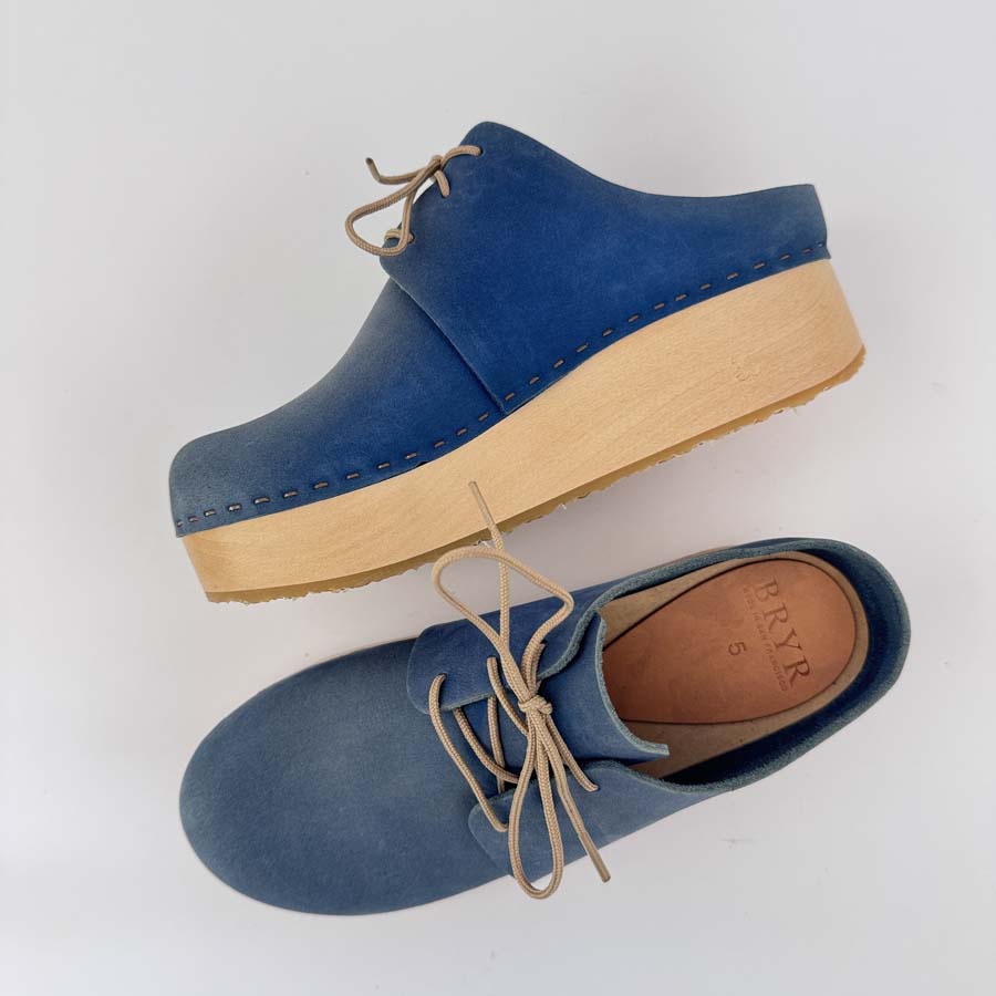 Zoe in Electric Blue Nubuck - Size 5 (T3)