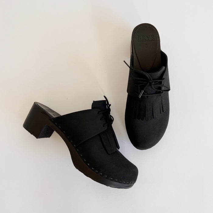 Camilla Monochrome Block Heel with kilt-Special order