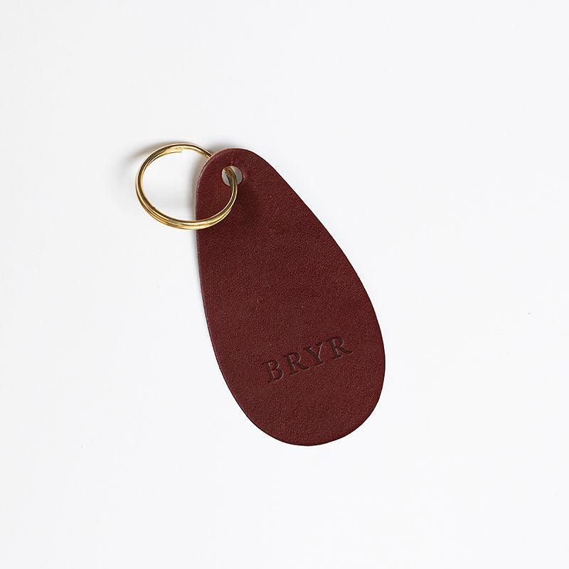 Burgundy/Oxblood leather swatch
